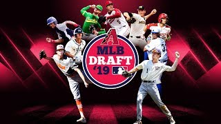 Arizona Diamondbacks 2019 MLB Draft Recap [upl. by Llennhoj]