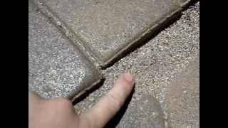 Sand lock sealing paver sand [upl. by Euqram495]