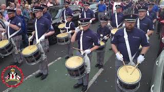 Clogher Protestant Boys  Dunloy Accordion Band Parade 2024 [upl. by Kalli]