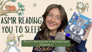 ASMR Reading you to sleep🐇 Alice in Wonderland Chapter 1 [upl. by Jo]