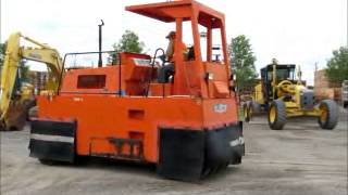 Sold Hamm GRW5 9 Wheel Roller Compactor Deutz Diesel Water Tank bidadoocom [upl. by Bevers]