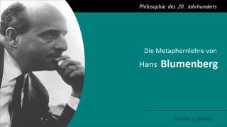 Die Metaphernlehre von Hans Blumenberg [upl. by Ahseer501]