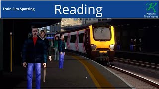 Trains at Reading GWML  5121 [upl. by Yetak]