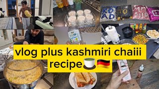 vlog plus kashmiri chai recipe🍵road to 1M subscribersanaimran7828 🇩🇪 [upl. by Akierdna920]