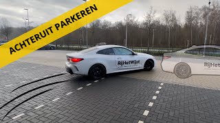 Achteruit inparkeren voor je CBR praktijkexamen🚗💨 [upl. by Eillom]