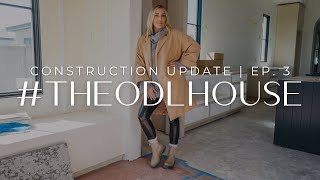 Construction Update at an Interior Designer’s New Home  theODLhouse Ep 3 THELIFESTYLEDCO [upl. by Kerrison492]