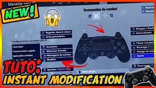 TUTO PS4 COMMENT quotINSTANT EDITquot LES CONSTRUCTIONS A LA MANETTE   Astuce Fortnite Battle Royale [upl. by Acnaib]