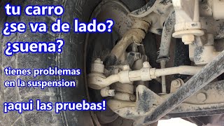 Como probar la suspensión y la dirección de mi carro [upl. by Rambert]