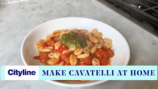 How to make homemade cavatelli without any equipment [upl. by Esemaj120]