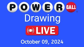 Powerball live Drawing results form Wednesday October 09 2024  Powerball Drawing Live [upl. by Nolitta153]