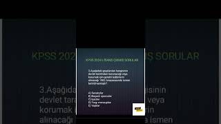 KPSS 2024 LİSANS VATANDAŞLIKTAN ÇIKMIŞ SORULAR kpss2024 kpssgüncel kpssvatandaşlık kpsscoğrafya [upl. by Aerdua387]