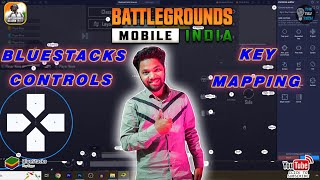 BLUESTACKS KEY MAPPING  BGMI CONTROLS TUTORIAL  THE TEJ TECH [upl. by Prisca]