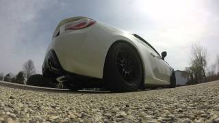 FRSBRZ Tomei UEL headers and TRD Catback exhaust [upl. by Enelrak]