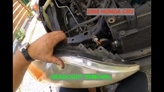 2008 Honda CRV Headlight Removal [upl. by Lalise]