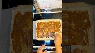 Chocolate 🍫 puff pastry  just 2 ingredients snacks minivlog islamic fypage youtubeshorts [upl. by Nishom]