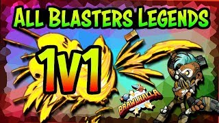 Brawlhalla 1v1 Games with ALL Blasters Legends • Diamond Gameplay [upl. by Soutor270]