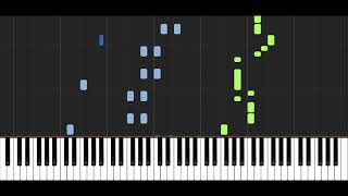 quotDie wilden Hühnerquot Overture  Piano Cover Tutorial [upl. by Attennaej]