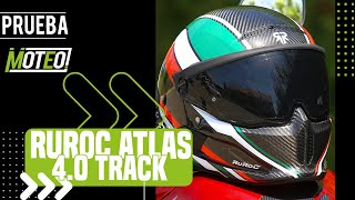 Casco Ruroc Atlas 40 Track Review opiniones y precio [upl. by Ahseka]