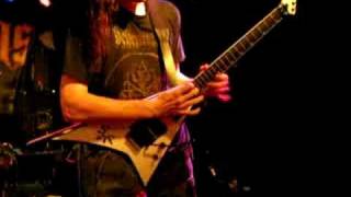 Necrophagist Epitaph solo live [upl. by Ahsineb]