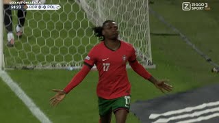 Rafael Leao Goal Portugal vs Poland 51 Goals and Extended Highlights [upl. by Dunaville]