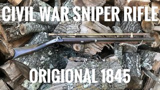 Shooting an Original Civil War Sniper Rifle 1500 Subscriber Thank You [upl. by Wyly5]