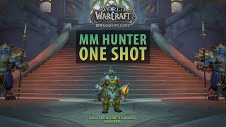 MM Hunter 1 Shot WoW Dragonflight Highlights Lone Wolf Build  WOW PVP  Tigastite [upl. by Hyacinthe]