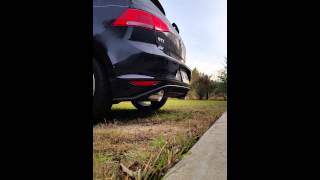 2015 GTI MK7 muffler delete [upl. by Heuser]