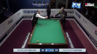 Belluta Riccardo VS Nicotina Giuseppe  20° Campionato Italiano Firenze [upl. by Onaimad]