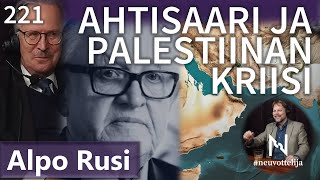 Martti Ahtisaari Palestiinan kriisi Alpo Rusi neuvottelija 221 [upl. by Mcintyre]