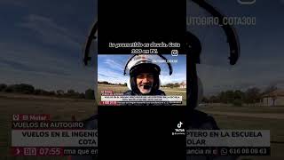 Autogiros reportaje Telemadrid Madrid Cota300 [upl. by Enyrhtak166]