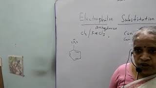 CBSE XII  HALOALKANES AND HALOARENES  ELECTROPHILIC SUBSTITUTION REACTION  HALOGENATION NITRATIO [upl. by Nancey80]