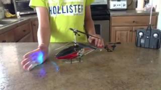 Silverlit V150 RC helicopter [upl. by Adnawt]