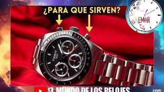 🚨 TODO LO QUE DEBES SABER  Relojes CRONÓGRAFO  ¿Qué son  ¿Cómo funcionan  ¿Cómo se usan 🧐 [upl. by Nayt]