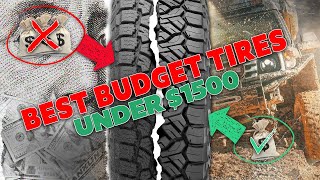 STOP Spending So Much Money  Best OffRoad Budget Tires Under 1500 for 2024 [upl. by Eanar]