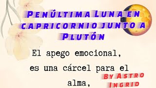 Luna conjunción Plutón en capricornio [upl. by Eisned]