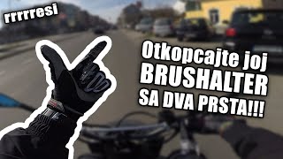 Kako otkopcati BRUSHALTER SA DVA PRSTA [upl. by Anialram]