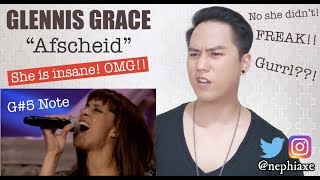 Glennis Grace  Afscheid  REACTION [upl. by Pasco]