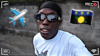 I Took A Trip To Guadeloupe ✈️🇬🇵 Meet Some Supporters  Tested New Food 🥘 It Was Lit 🔥 [upl. by Jamima]