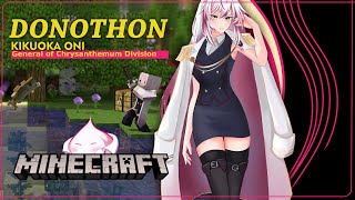 DONATHON 59  MINECRAFT  SERVER KIKUOKA ONI ADA GACHA NYA MARKICOB  VTUBER INDONESIA [upl. by Sutsugua]