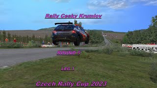 RBR  LEG 1  Round 5  Rally Cesky Krumlov 2023 [upl. by Hebert200]