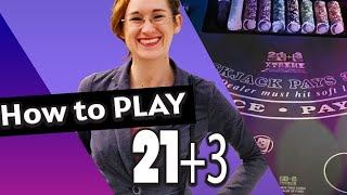 How to Play 21 plus 3 [upl. by Ezechiel]