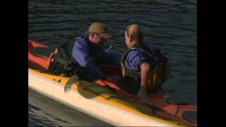 ReEntering a Sit Inside Kayak [upl. by Skippie]