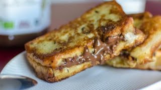 PAIN PERDU AU NUTELLA🍫 [upl. by Ycrem]