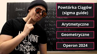 Ciągi Arytmetyczne i Geometryczne Matura Rozszerzona z Matematyki 2024 [upl. by Bertrando859]