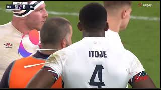 International Rugby  Amabhokobhoko vs England  2nd Half  11162024 [upl. by Arihppas]