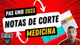 NOTAS DE CORTE  MEDICINA  PAS UNB 2023 [upl. by Edylc677]