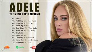 ADELE Best Playlist  ADELE Audio Tracks  ADELE Popular Playlist [upl. by Levesque934]