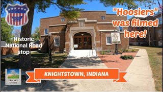 Historic National Road stop Knightstown Indiana [upl. by Ddart]