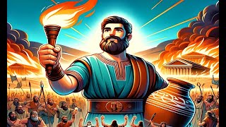 Gideon and the 300 A Miraculous Victory of Faith and Strategy  Bible Story [upl. by Neirod]