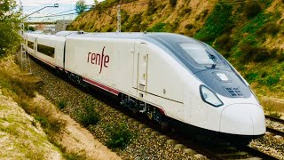 Talgo Avril S 106 157 RD Renfe Montecarmelo Madrid Noviembre 2023 renfe ave avril talgo [upl. by Adnilra]